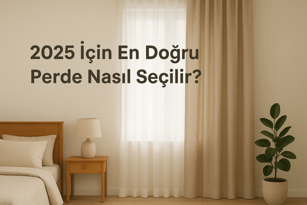 2025 İçin En Doğru Perde Nasıl Seçilir?