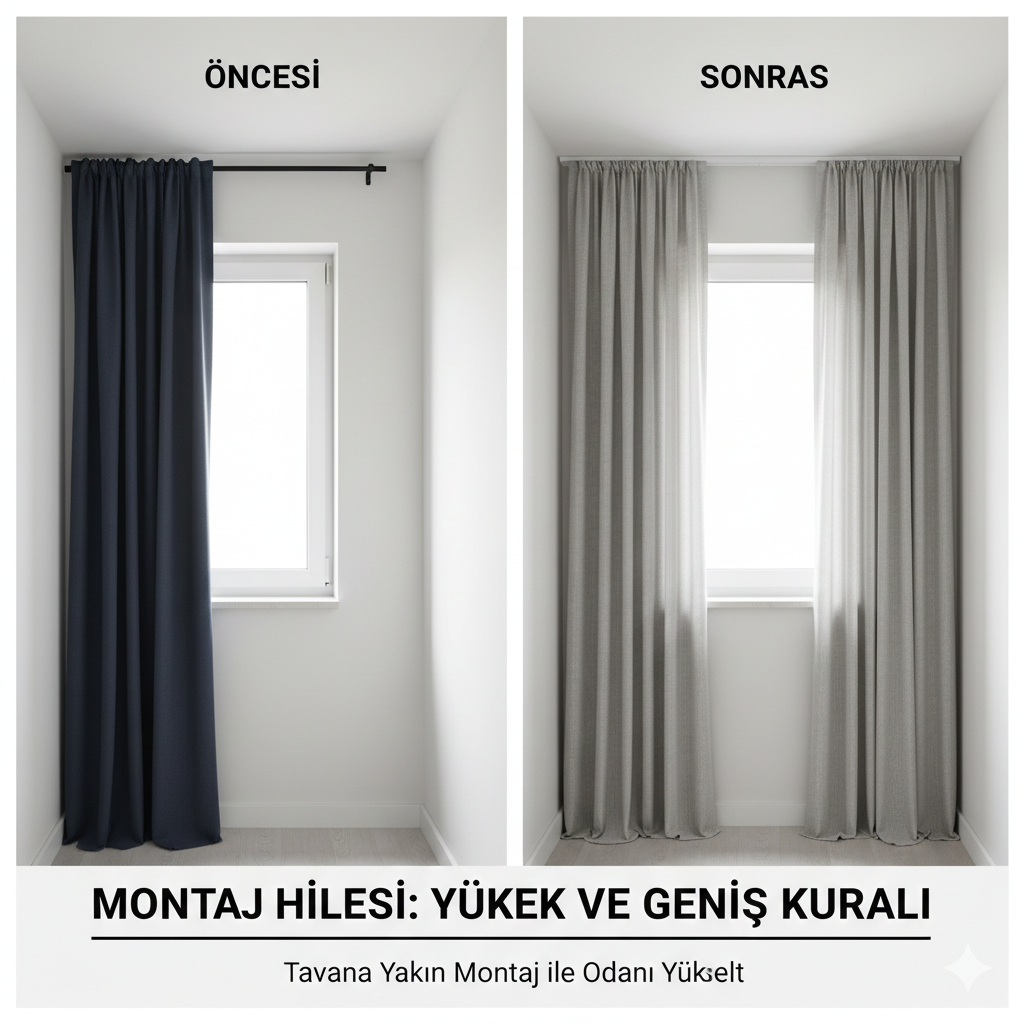 Ferah gösteren perde renkleri